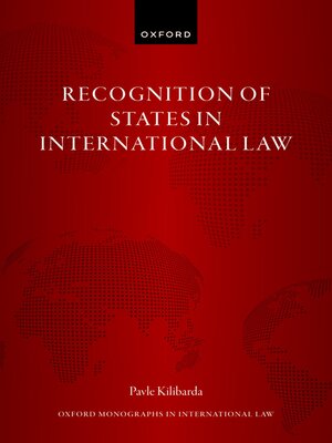 cover image of Recognition of States in International Law